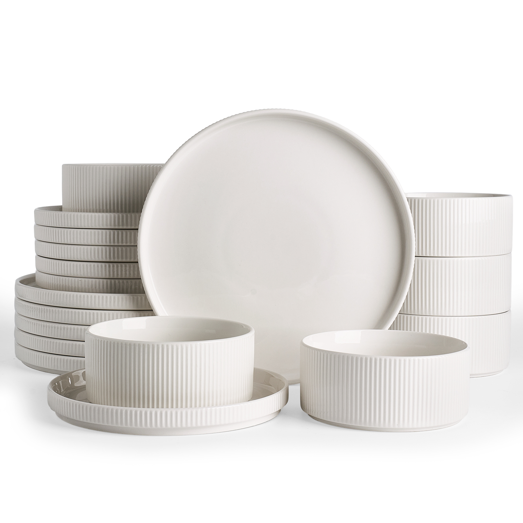 Star Porzellan Serie 18-teiliges Geschirr Set