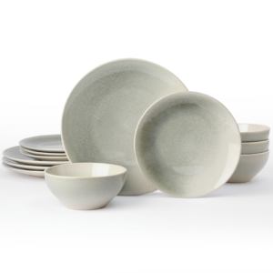 Glacier Serie 12 Stück Geschirr Set