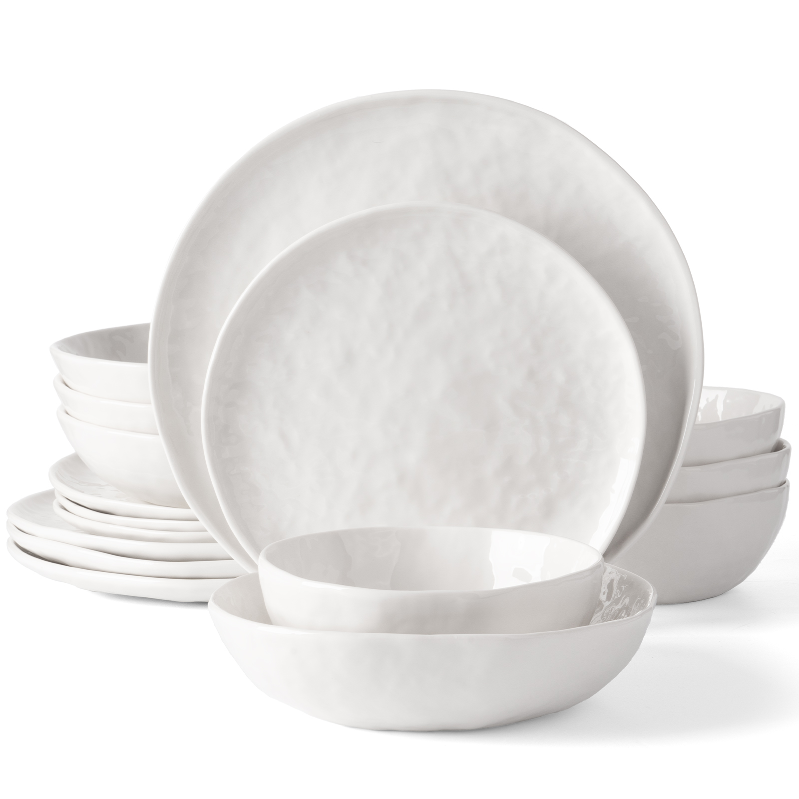 Neptune Serie 16 Stück Geschirr Set mit Pastaschale