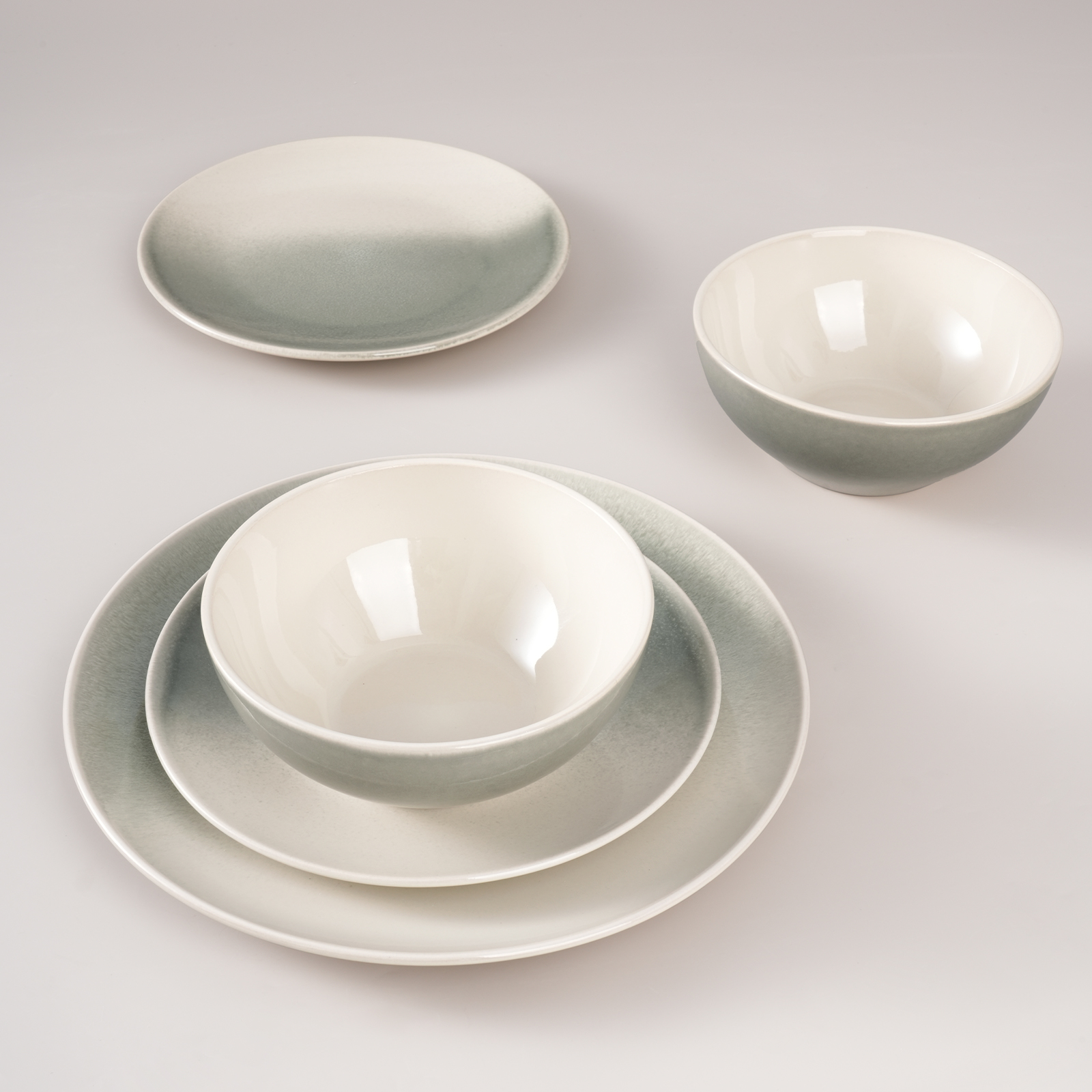 Glacier Serie 18 Stück Geschirr Set - Image 3