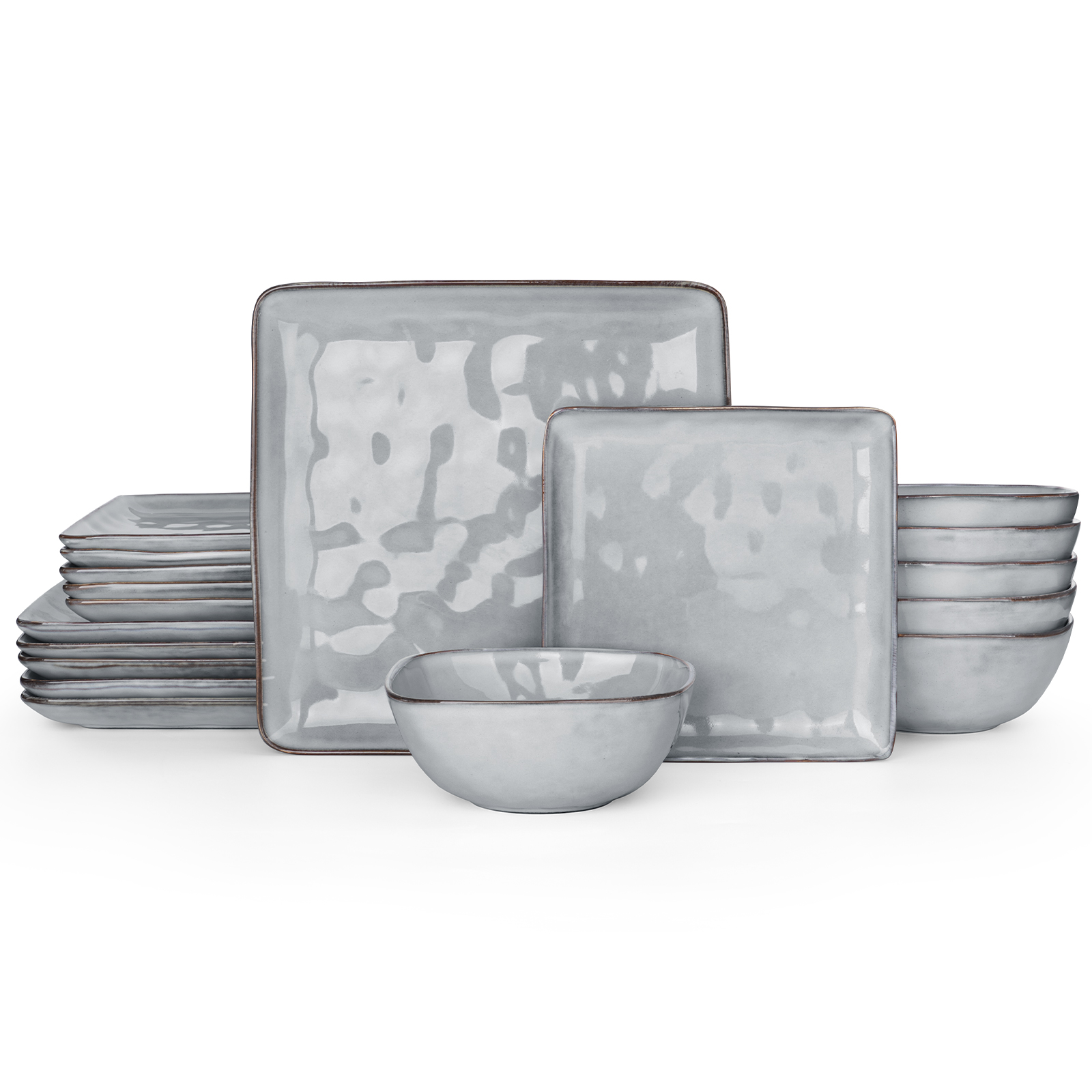 Ocean Series 18er Essensgeschirr Set, Quadrat - Image 5