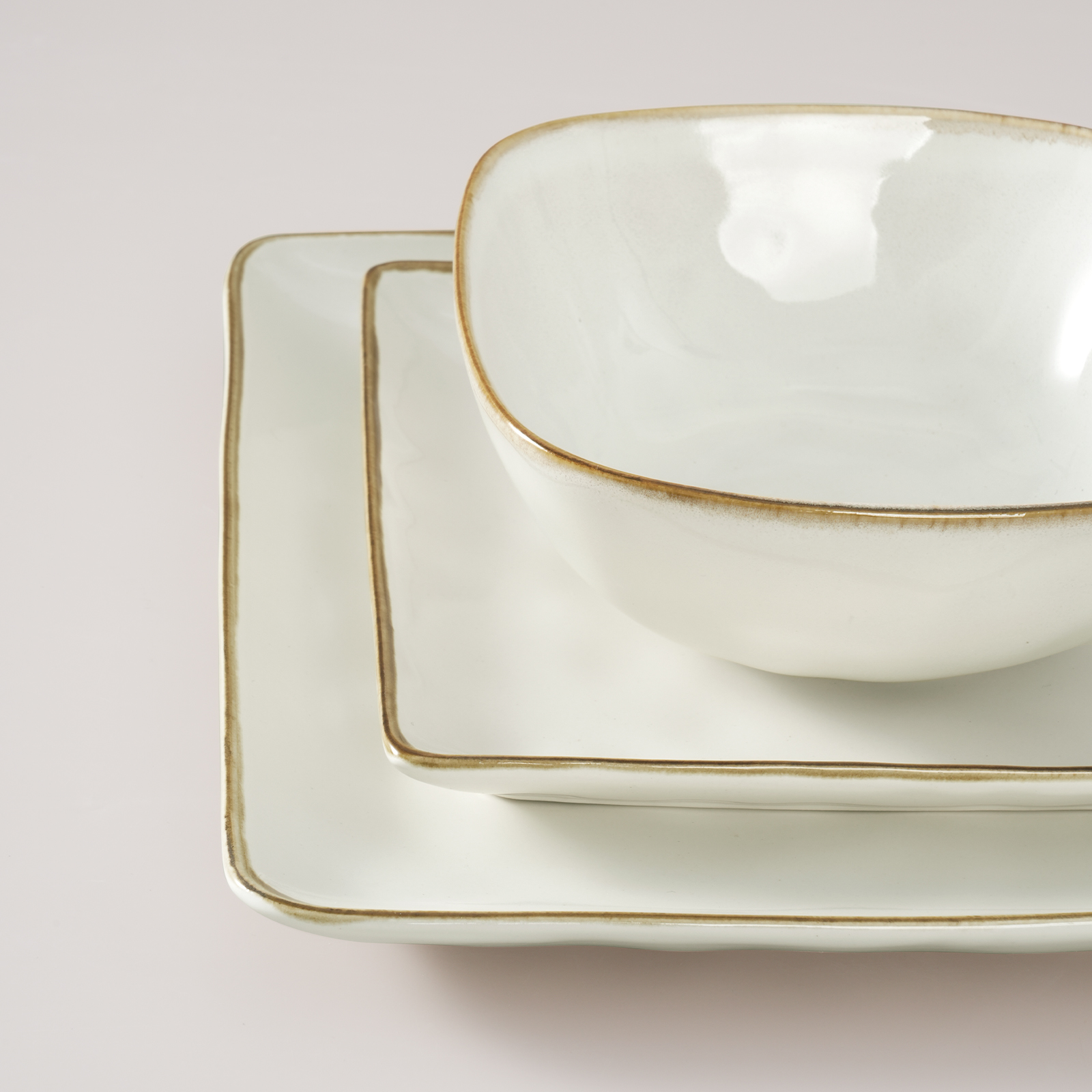 Ocean Series 18er Essensgeschirr Set, Quadrat - Image 3