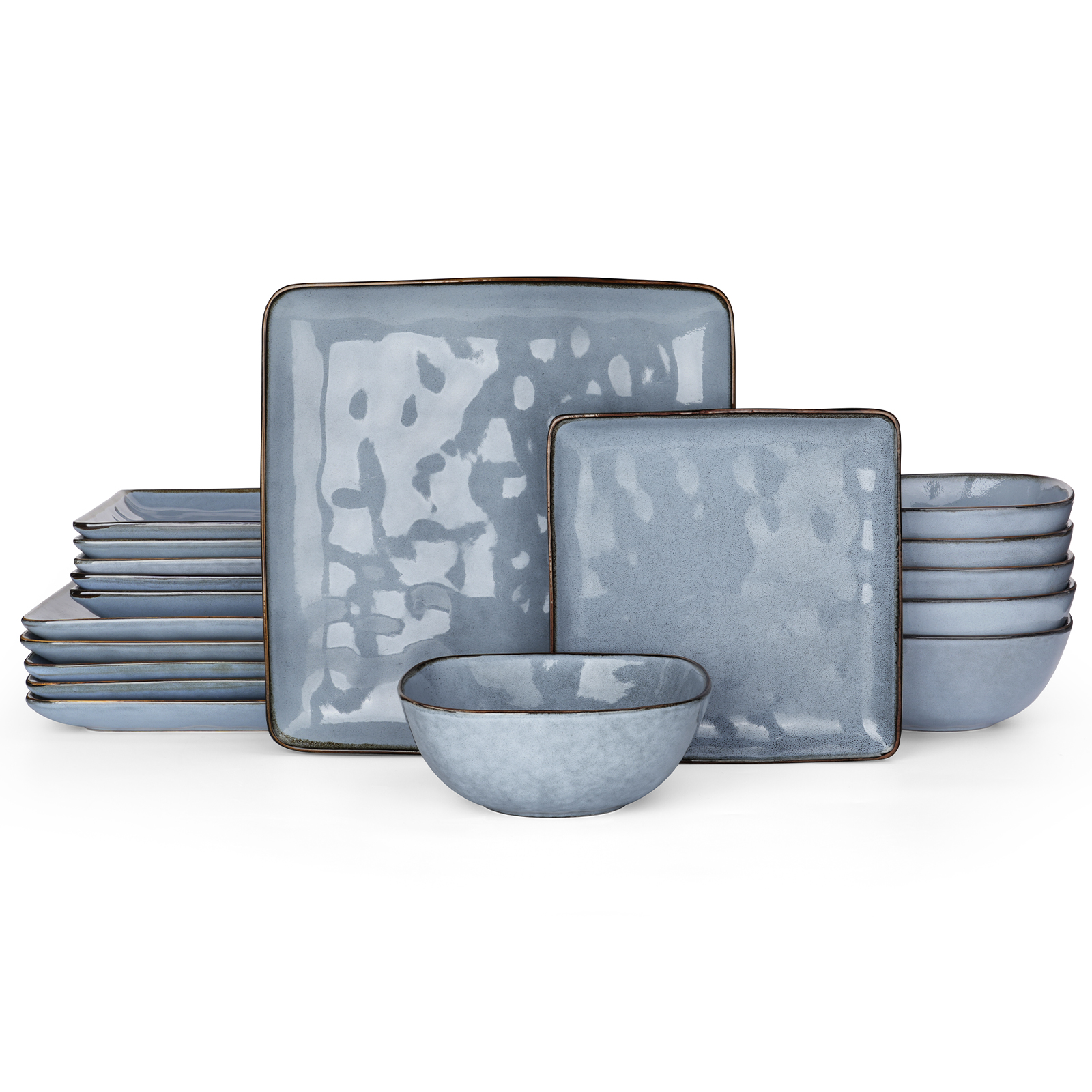 Ocean Series 18er Essensgeschirr Set, Quadrat - Image 8