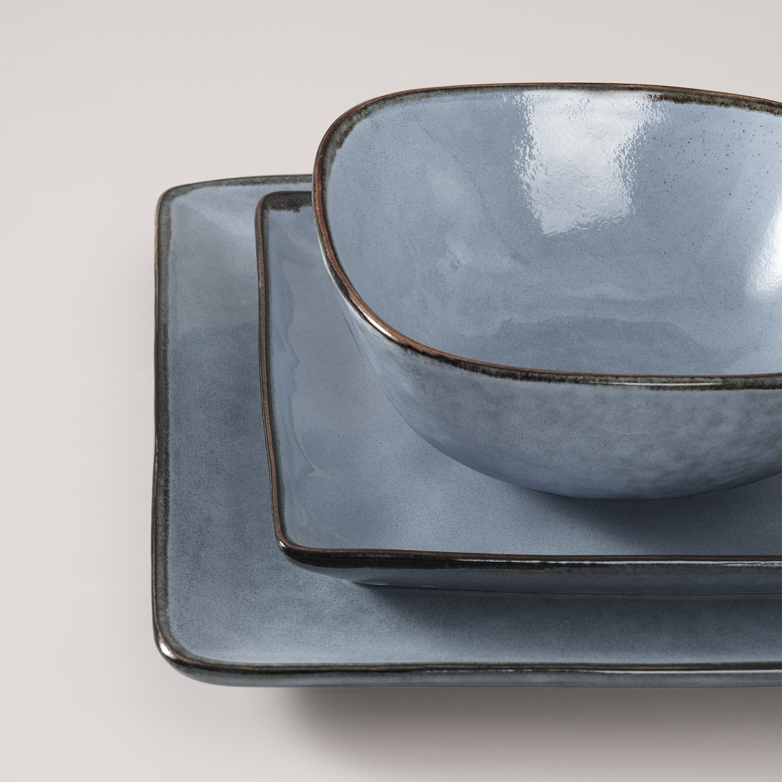 Ocean Series 18er Essensgeschirr Set, Quadrat - Image 10